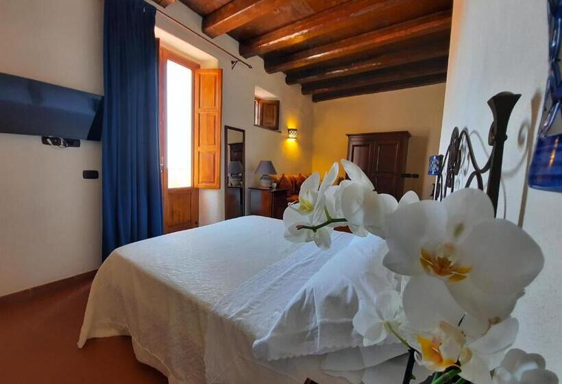 اتاق استاندارد با تراس و چشم‌انداز دریا, Portico Del Paradiso
