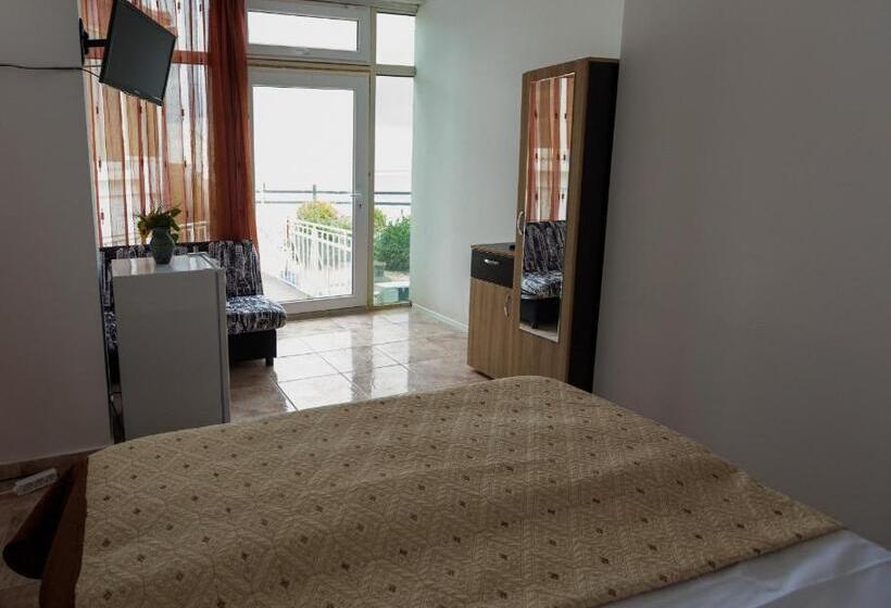 اتاق استاندارد با بالکن و چشم‌انداز دریا, La Perla Bianca Residence