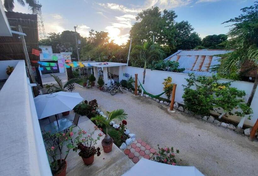 اتاق سوپریور با چشم‌انداز باغ, Casa Lima Bacalar