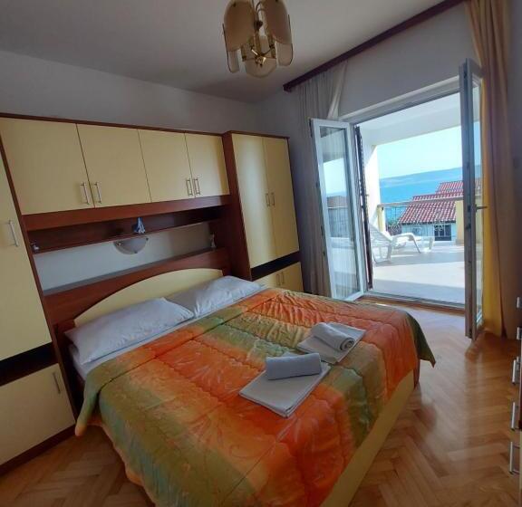 Номер Стандарт Вид на Море с Балконом, Apartments Europa