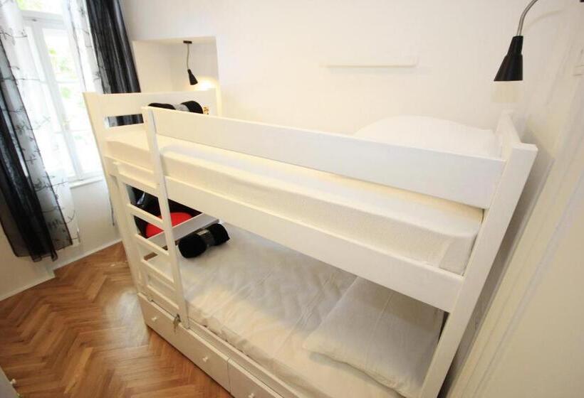 Bed in Shared Room with Shared Bathroom, The Hostel