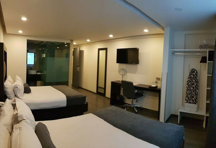 ２ダブルベッドのスタンダードルーム, Best Western Plus Metepec & Suites