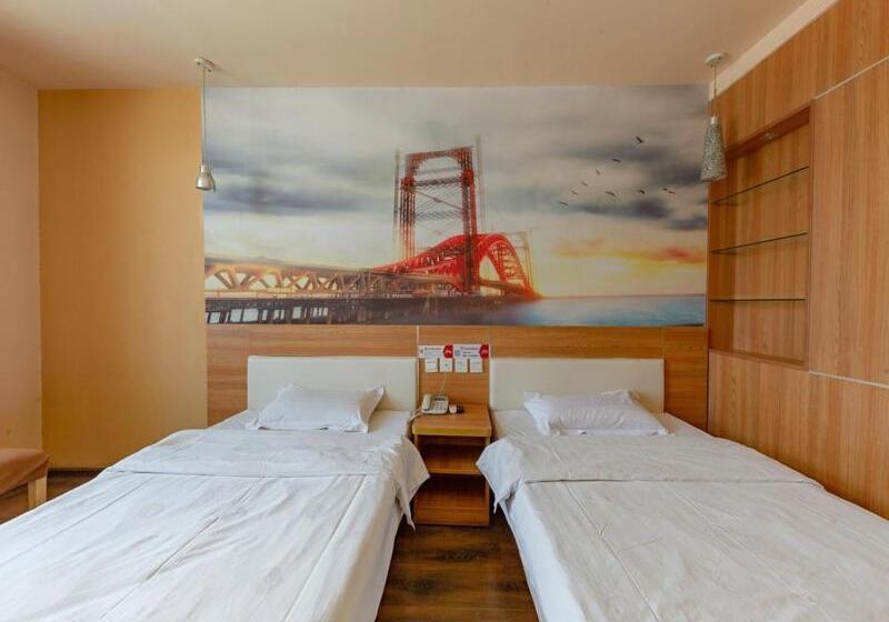 Номер Economy, Thank Inn Chain Hotel Shandong Jinan Second Ring East Road Hualong