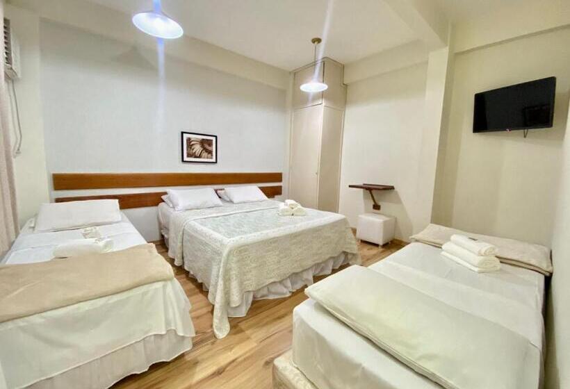 Четырехместный Номер Стандарт, Porto Forte Pousada