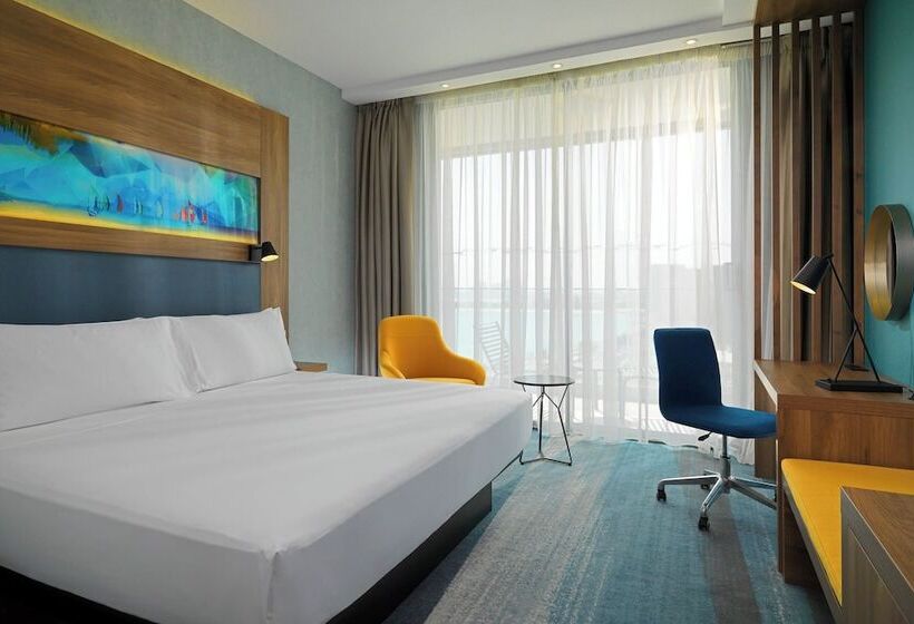 Номер Стандарт Двуспальная Кровать Боковой Вид на Море, Aloft Palm Jumeirah