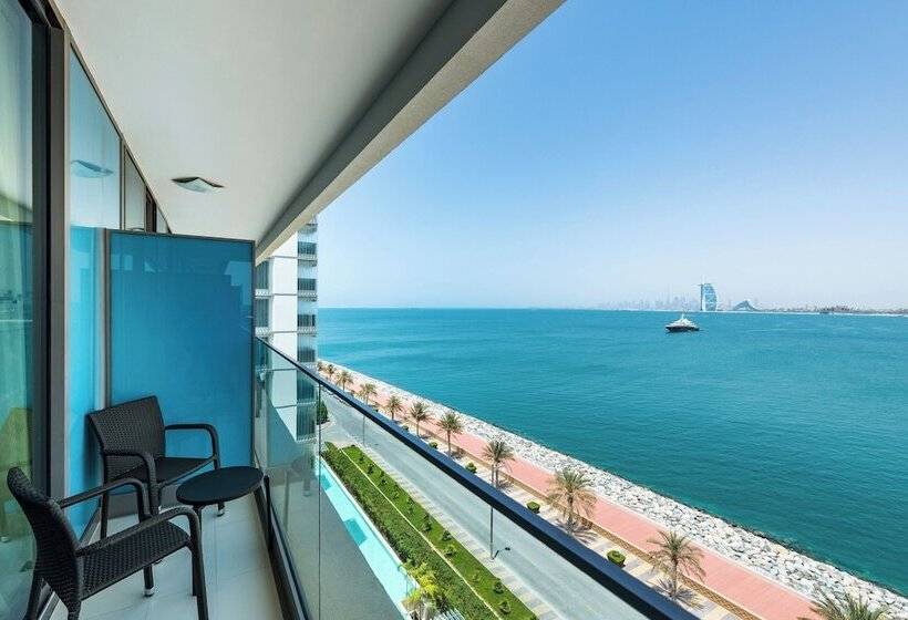 Номер Стандарт Двуспальная Кровать Боковой Вид на Море, Aloft Palm Jumeirah
