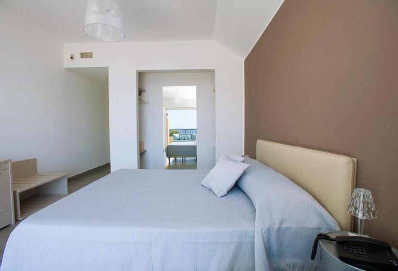 غرفة ديلوكس مطلّة علي البحر, B&b Ligure Rooms