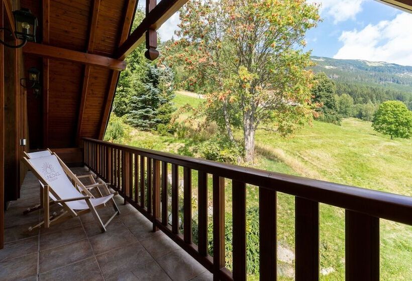 اتاق لوکس سه تخته, Pension Slunečnice & Panorama Restaurace Farma
