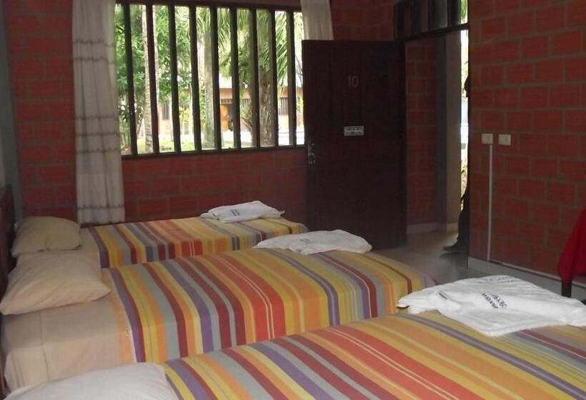 اتاق استاندارد سه تخته با چشمانداز استخر, Ambaibo