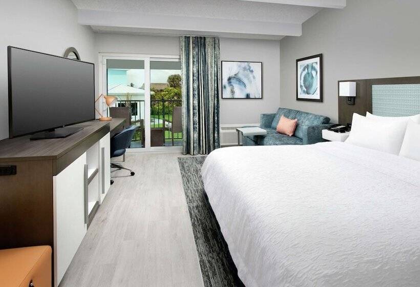 스탠다드 룸 킹사이즈 침대, Hampton Inn Marathon   Florida Keys