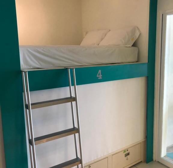 Llit en Habitació Compartida, Hostel Tropico 20º Oceanfront