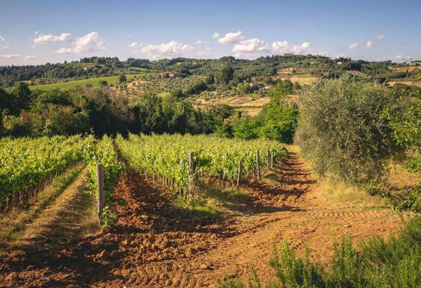 庭の見える１ベッドルームアパートメント, Borgo Villa Certano   Case Vacanza In Toscana