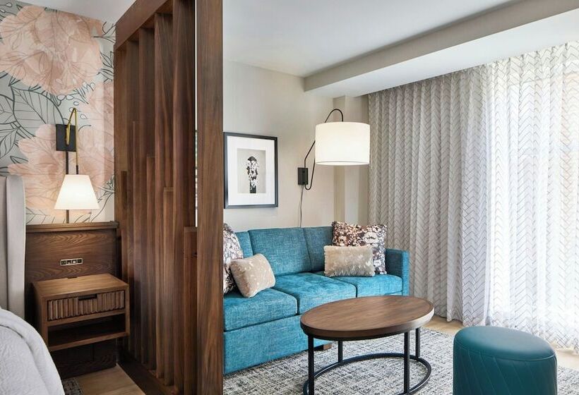 اتاق استاندارد با تخت بزرگ, Residence Inn by Marriott Nashville Downtown/Convention Center