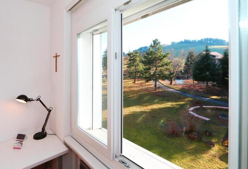 اتاق استاندارد یک تخته با سرویس بهداشتی مشترک, Allegro Alpin Lodge