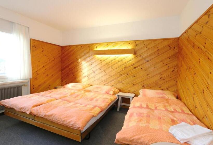 اتاق استاندارد سه تخته با سرویس بهداشتی مشترک, Allegro Alpin Lodge