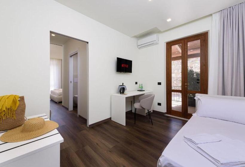 スタンダードトリプルルーム, Albergo Auralba
