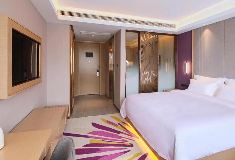 Büyük Çift Kişilik Yataklı Delüks Oda, Lavande Hotel Shanghai Huamu