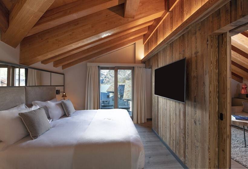 Люкс, Le Massif Hotel & Lodge Courmayeur The Leading Hotels Of The World