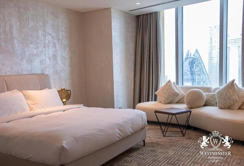 带1个卧室的顶楼公寓, The Dubai Mall Residences