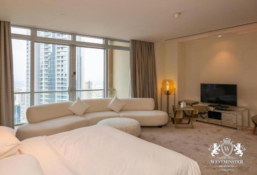 带1个卧室的顶楼公寓, The Dubai Mall Residences