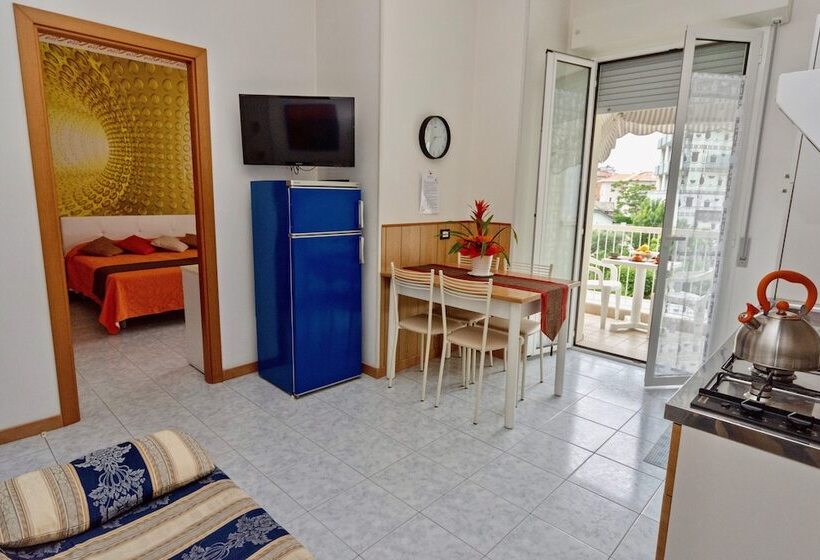 Апартаменты 1 Спальня, Residence Carla