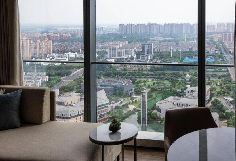 Номер Стандарт 2 Двуспальные Кровати, Zhangjiagang Marriott