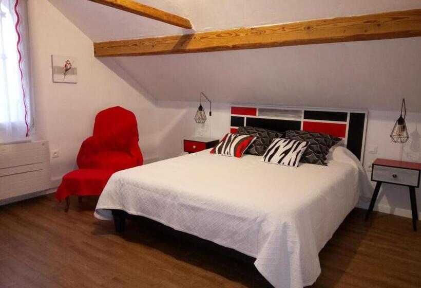 Standard room with outdoor bath, Chambres D'hôtes Toulaho