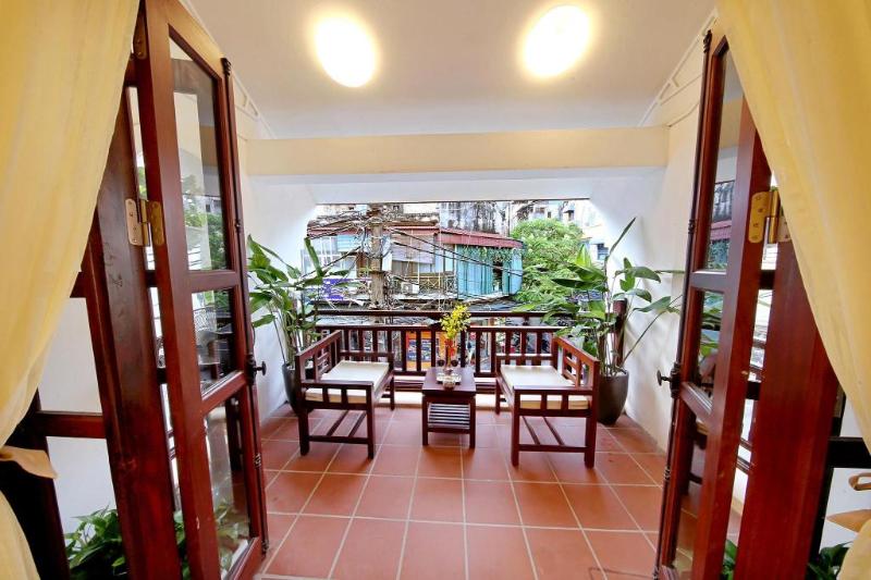 带阳台套房, Hanoi Nostalgia Hotel & Spa