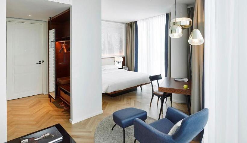 스탠다드 룸 킹사이즈 침대, Andaz Vienna Am Belvedere, By Hyatt