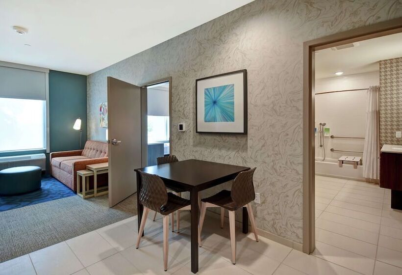 身障者適用スイートルーム, Home2 Suites By Hilton Harvey New Orleans Westbank