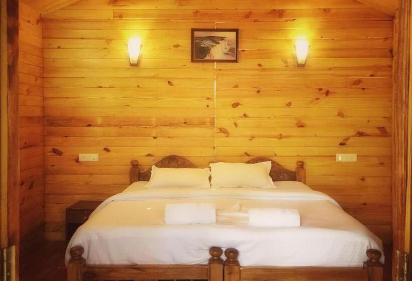 オーシャンビューデラックスルームバルコニー付き, Palolem Luxuries Beach Cottages