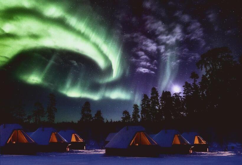Хижина, Northern Lights Village Levi
