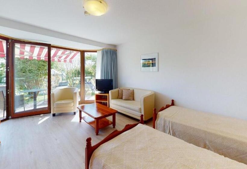 Апартаменты 1 Спальня с Террасой, Seepark Appartements