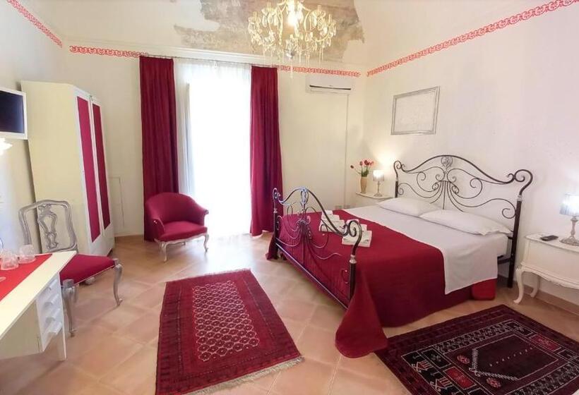 اتاق استاندارد با بالکن, Bed&book Palazzo Cutelli