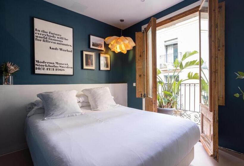 اتاق استاندارد با بالکن, Hostal Sol Y K