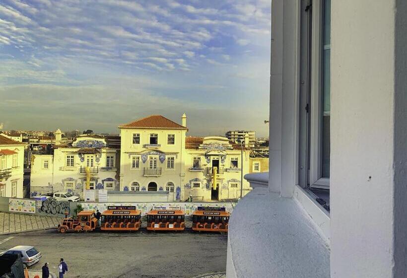 اتاق استاندارد یک تخته با بالکن, Guesthouse Tricana De Aveiro