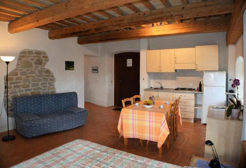 Апартаменты 1 Спальня Вид на Сад, Agriturismo Alla Vecchia Quercia