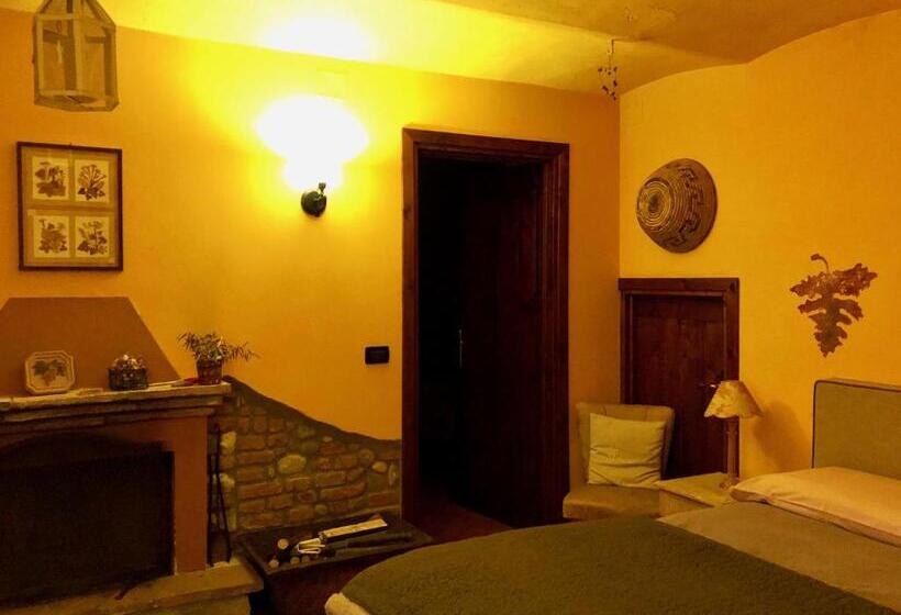 Четырехместный Номер Стандарт Вид на Сад, Cascina La Maddalena Bed & Wine