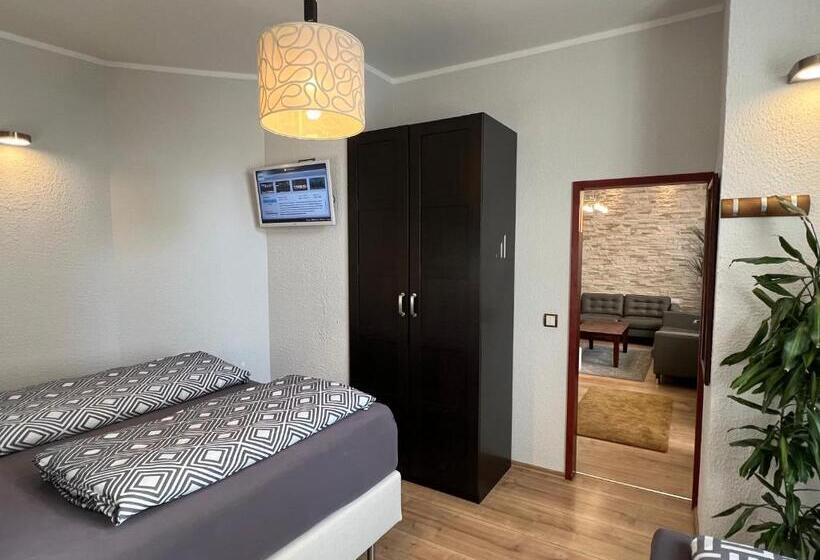 Апартаменты 1 Спальня, Pension Leipzig Süd