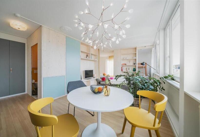آپارتمان 1 خوابه با چشم‌انداز, Wanderlust Guesthouse