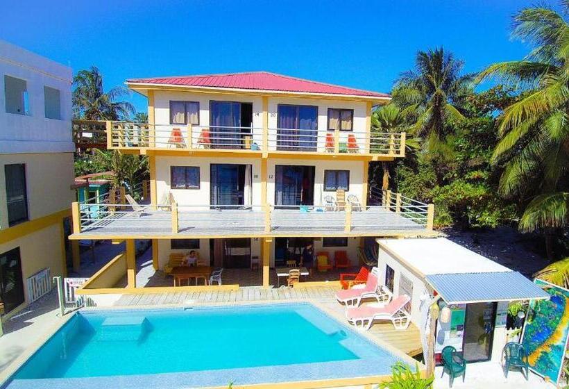 إستديو قياسى مزود بشرفة, Beach Side Condos Caye Caulker By Ccvh