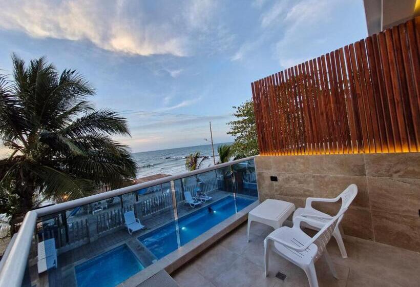 اتاق استاندارد با بالکن و چشمانداز دریا, Camino Palmero Coveñas