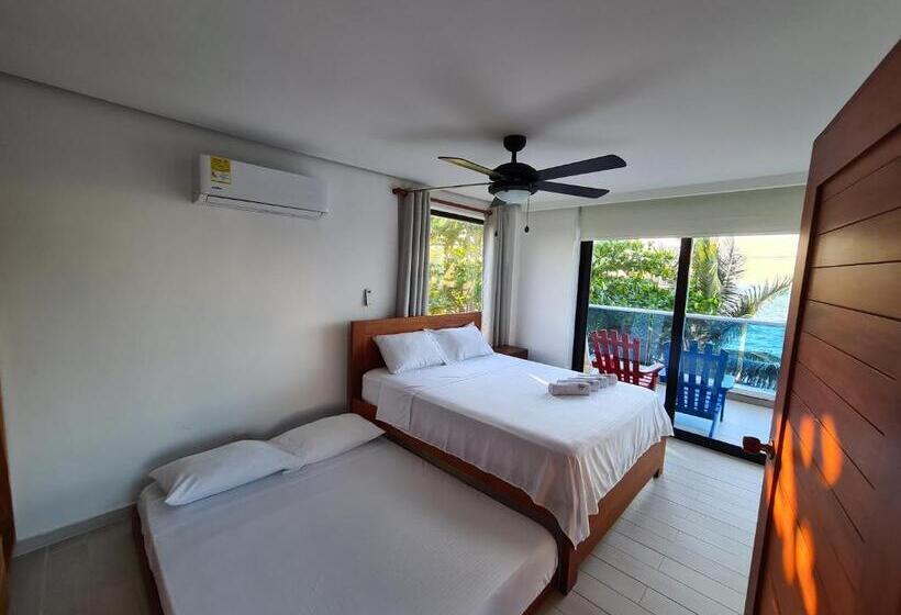 آپارتمان 1 خوابه با چشمانداز دریا, Camino Palmero Coveñas