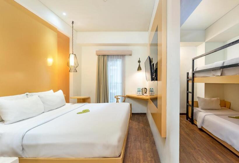 غرفة عائلية, Boss Legian Hotel Powered By Archipelago