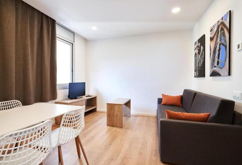 Апартаменты 1 Спальня с Террасой, Aparthotel Augusta