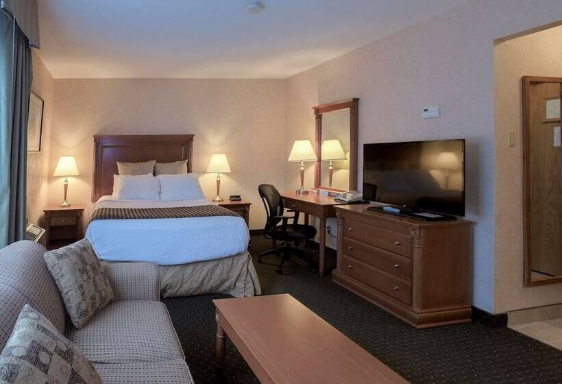 ダブルベッドのベーシックルーム, Best Western Plus Otonabee Inn
