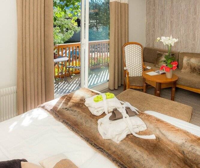 Номер Стандарт Трехместный, & Spa Les Bartavelles