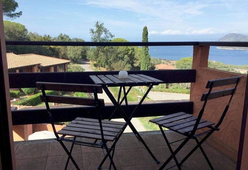 Triple Room Sea View, Resort Le Picchiaie