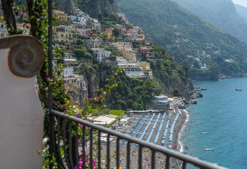 Camera Deluxe Vista Mare, Albergo Miramare Positano