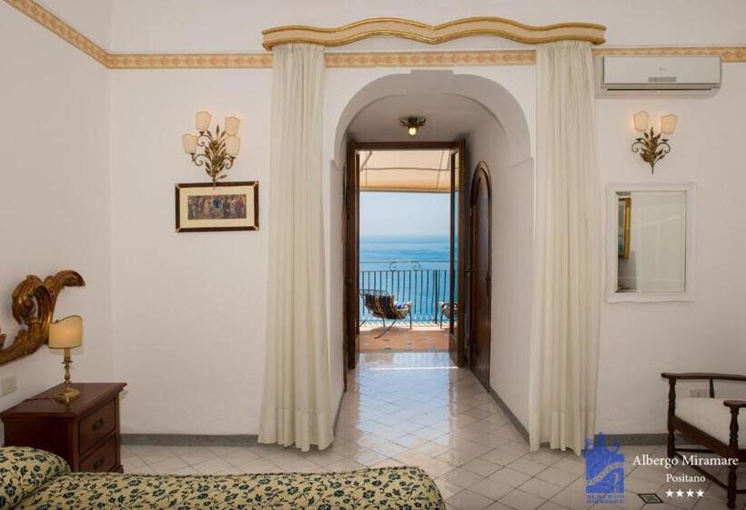 Номер Superior Вид на Море, Albergo Miramare Positano